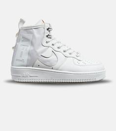 کفش کتانی ساقدار مردانه سفید NIKE AIRFORCE AF1 مدل 5485