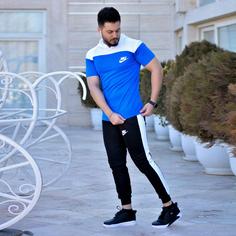 تیشرت و شلوار کلاهدار NIKE مدل Fidar  آبی 