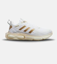 کفش کتانی بزرگ پا سفید طلایی ADIDAS climacool مدل 6050