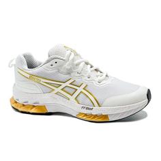 کفش کتانی مردانه مدل اسیکس ASICS رنگ سفید طلایی کد 95270