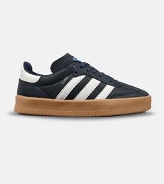 کفش کتانی مردانه سرمه ای سفید ADIDAS Samba مدل 5051