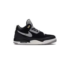 کتونی نایک ایرجردن 3 تینکر مشکی طوسی Nike Air Jordan 3 Retro Tinker SP Black Cement