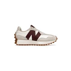 کفش پیاده روی نیوبالانس 327 کرم زرشکی New Balance 327 Moonbeam Classic Burgundy