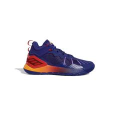 کفش بسکتبال آدیداس آبی بنفش قرمز زرد Adidas D Rose Son of Chi Purple Rush Vivid Red