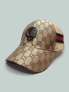 کلاه کپ کرم برند Gucci پشت توری لاکچری کد 4584