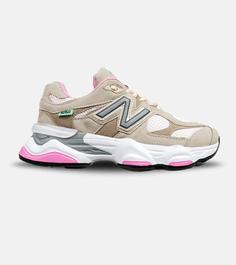 کفش کتانی زنانه کرم صورتی NEW BALANCE 9060 مدل 5391