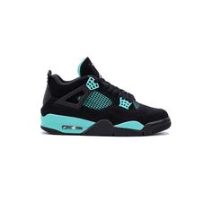 کفش نایک ایرجردن 4 مشکی آبی تیفانی Nike Air Jordan 4 Tiffany