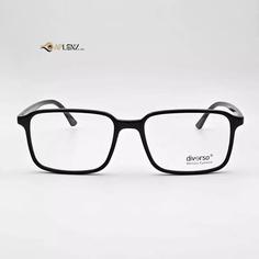 عینک نشکن طبی مردانه زنانه کائوچو برند دیورسو diverso memory Eyewear شفاف کد 1716