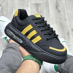 کفش و کتانی لژدار مردانه مدل آدیداس ADIDAS رنگ مشکی زرد کد 54418