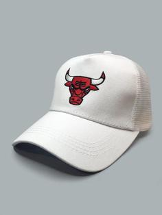 کلاه گورین طرح Chicago Bulls سفید کد 2324