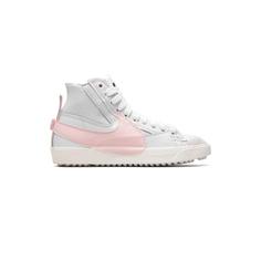 کفش نایک بلیزر جامبو ساقدار سفید صورتی Nike Blazer Mid 77 Jumbo White Pink