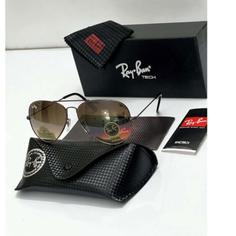 عینک آفتابی ریبن RayBan خلبانی شیشه قهوه ای فریم قهوه ای 