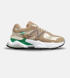 کفش کتانی مردانه و زنانه قهوه ای NEW BALANCE 9060 مدل 5389