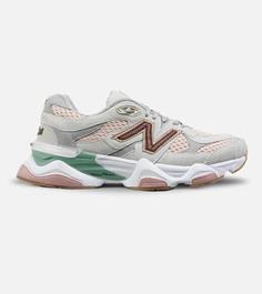 کفش کتانی مردانه و زنانه طوسی گلبهی NEW BALANCE 9060 مدل 2156