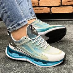 کتانی اسپرت مردانه مدل NIKE Air Griffey رنگ سفید آبی کد 55117