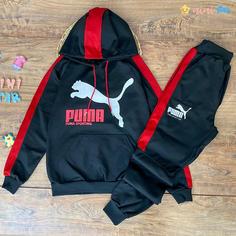 هودی شلوار اسپرت پسرانه puma- 8 تا 14 سال