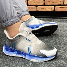 کتانی اسپرت مردانه مدل NIKE Air Griffey DISK رنگ سفید آبی کد 55203