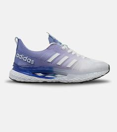 کفش کتانی مردانه سفید آبی ADIDAS running مدل 4354