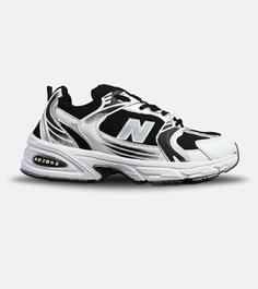 کفش کتانی مردانه و زنانه مشکی سفید NEW BALANCE 530 مدل 5636