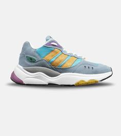 کفش کتانی مردانه آبی فیلی زرد ADIDAS torsion مدل 5355