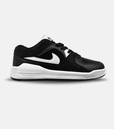 کفش کتانی مردانه و زنانه مشکی سفید NIKE formula 24 مدل 5036