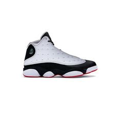 کتونی نایک ایرجردن 13 سفید مشکی Air Jordan 13 He Got Game