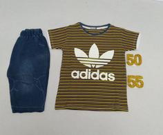 تیشرت شلوارک پسرانه adidasکد11116