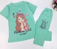 تیشرت شلوارک دخترانه fashion girl