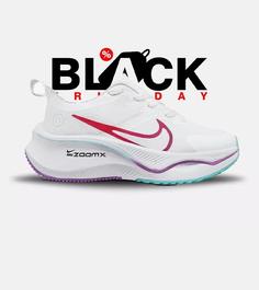 کفش کتانی زنانه سفید بنفش قرمز NIKE zoom x smiley مدل 4805