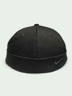 کلاه لئونی کتان مشکی مدل Nike کد 6577