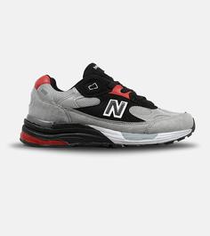 کفش کتانی طوسی مشکی قرمز Newbalance 992 مدل 4802