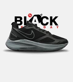 کفش کتانی مردانه مشکی طوسی Nike guide 10 مدل 5013