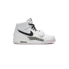 کتونی نایکی جردن لگاسی سفید صورتی Nike Jordan Legacy 312 GS White Black Pink Foam