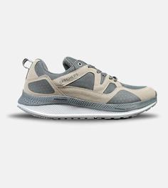 کفش کتانی طبی زنانه و مردانه طوسی کرم SKECHERS archfit v02 مدل 4715