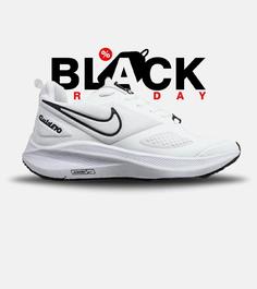 کفش کتانی مردانه و زنانه سفید مشکی Nike guide 10 مدل 5457