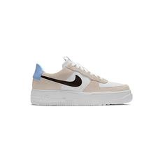 کتونی زنانه نایک ایرفورس پیکسل کرم Nike AirForce 1 Pixel Desert Sand