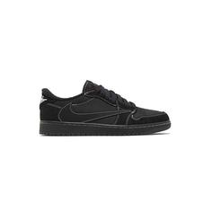 کفش نایک ایرجردن تراویس اسکات مشکی Nike Air Jordan 1 Low Travis Scott Black Phantom