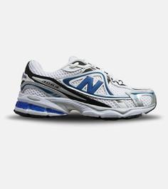 کفش کتانی مردانه و زنانه سفید آبی NEW BALANCE 1064 مدل 5622