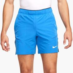 شلوارک تنیس مردانه نایک NikeCourt Advantage Dri-FIT 18 cm- آبی