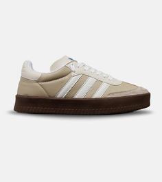 کفش کتانی مردانه کرم سفید ADIDAS Samba مدل 5049