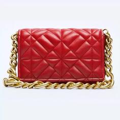 کیف دوشی زنانه اورجینال زارا مدل Chain Quilted2