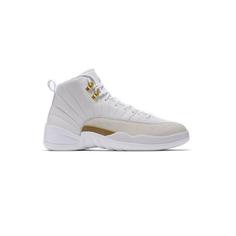 کتونی نایک ایرجردن 12 سفید طلایی Nike Air Jordan 12 OVO White