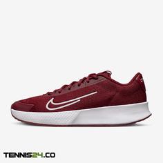 کفش تنیس مردانه نایک NikeCourt Vapor Lite 2– زرشکی