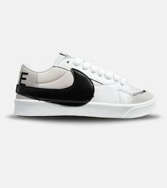 کفش نایک مردانه و زنانه سفید کرم مشکی Nike Blazer Low 77 Jumbo مدل 5608