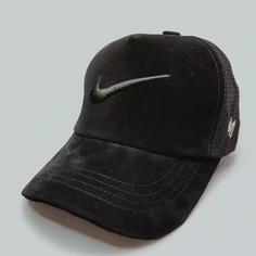 کلاه کپ پشت تور نقاب مخمل برند Nike مشکی کد 4079