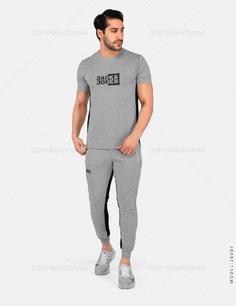 ست تیشرت و شلوار مردانه Jack & Jones مدل 28084