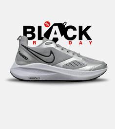 کفش کتانی مردانه طوسی مشکی Nike guide 10 مدل 5153