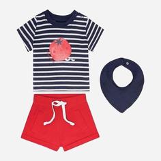 ست سه تیکه پسرانه برند لوپیلو کد ۳۶۲۲۰۱۲ Set (t-shirt + shorts + bib)