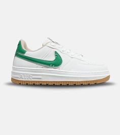 کفش مردانه و زنانه سفید سبز NIKE AIR FORCE مدل 5744