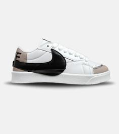 کفش نایک مردانه و زنانه سفید مشکی Nike Blazer Low 77 Jumbo مدل 5609